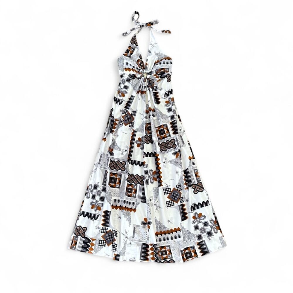 Kimo’s Polynesian Shop Vintage Halter‎ Maxi Dress - 6